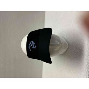 Nike Black Embroidered Logo Cotton Visor‎ Cap Unisex Adjustable Hat